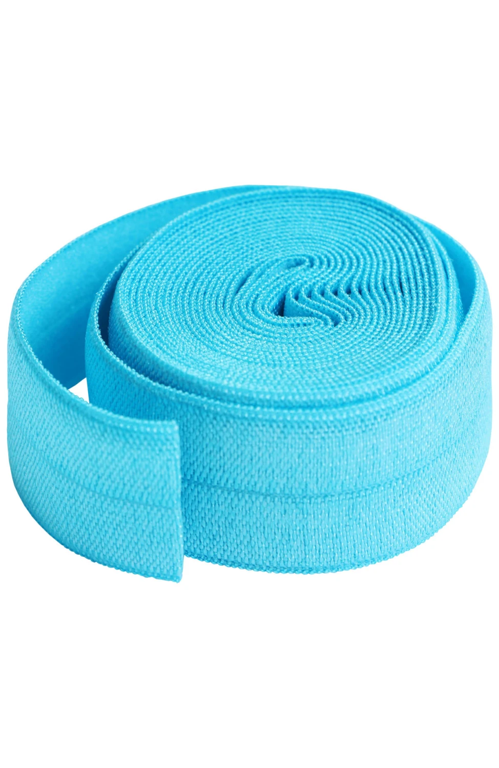 byAnnie Fold-Over Elastic, 20mm x 2 yards  (1.8 metres), Parrot Blue