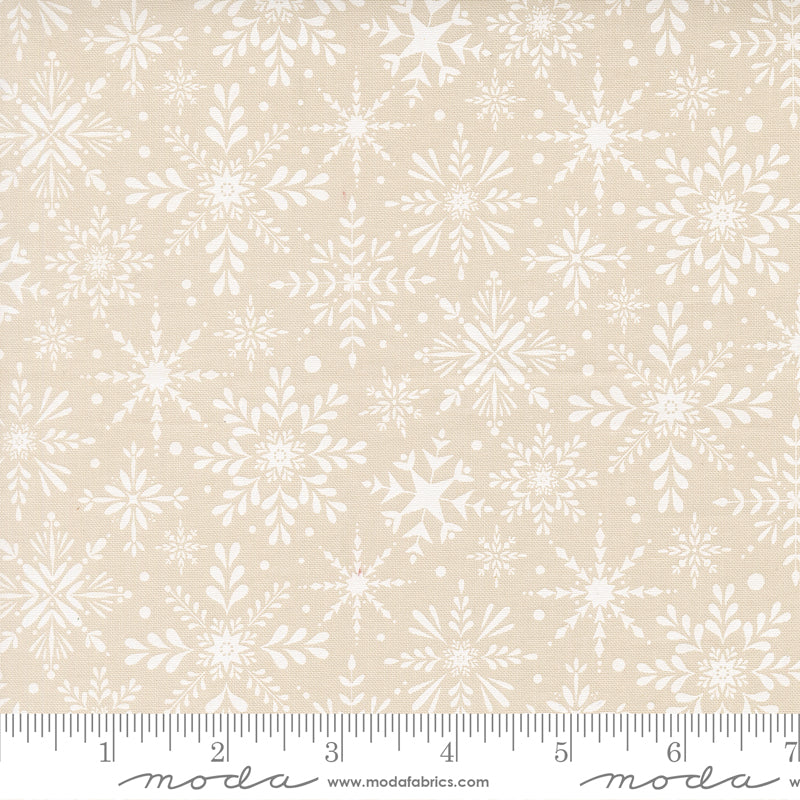 Gingerbread Lane by Kiley's Quilt Room, Blizzard, Sugar