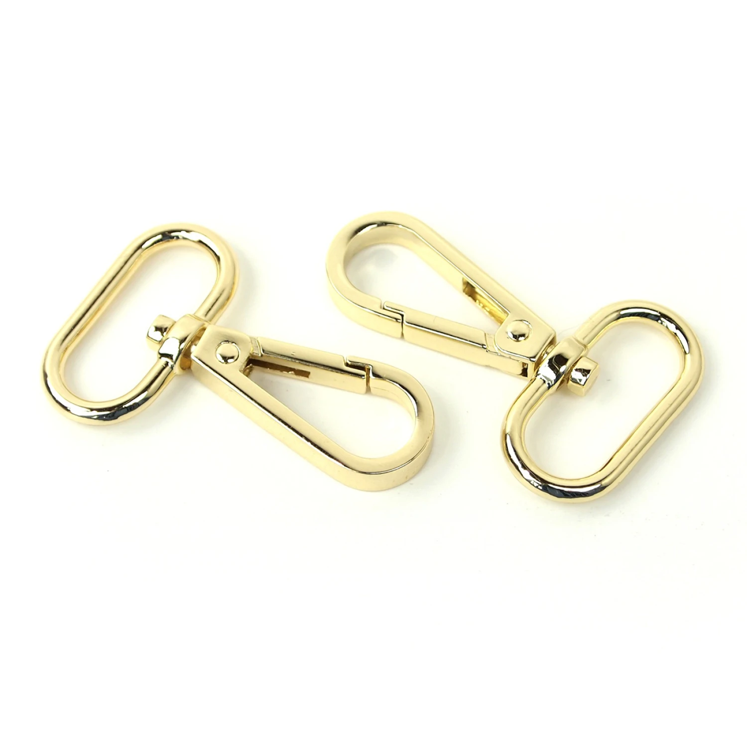 Sallie Tomato Swivel Hooks  1" - Gold, 2 pc