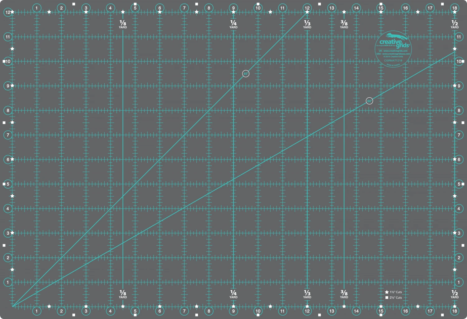 Creative Grids Cutting Mat - 12" x 18"