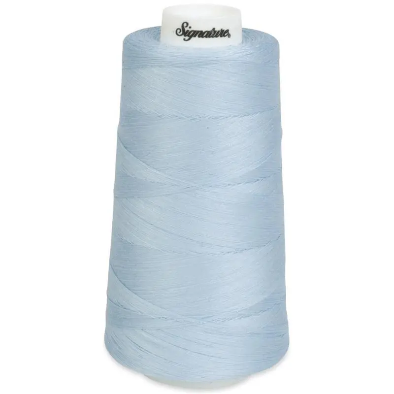 Signature Thread Solid Colors, Iced Blue