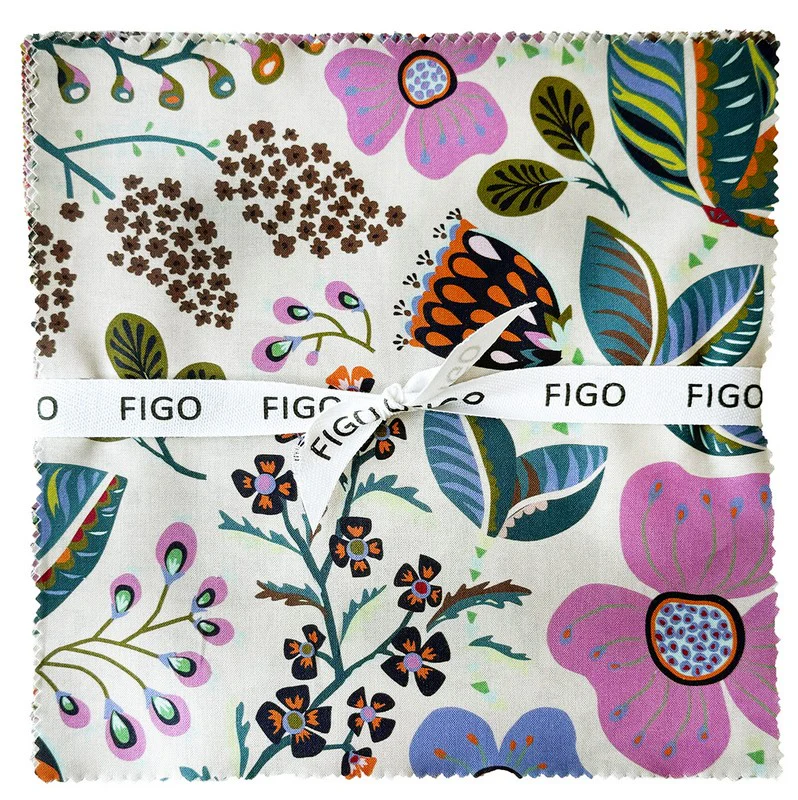 Camouflage by Kathy Doughty for Figo, Layer Cake, 42 pc.