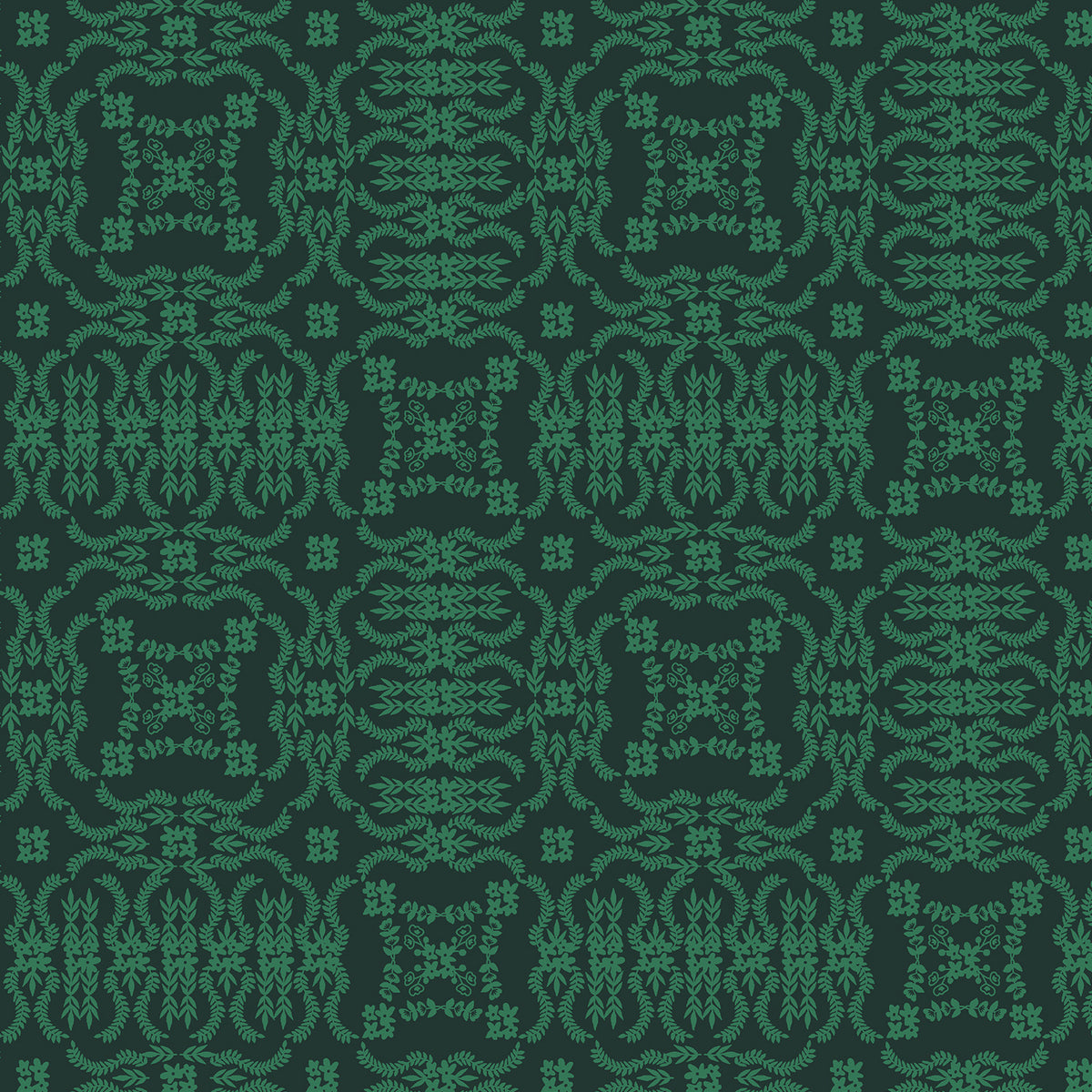Holiday Classics V by Rifle Paper Co., Gracie Heritage, Evergreen