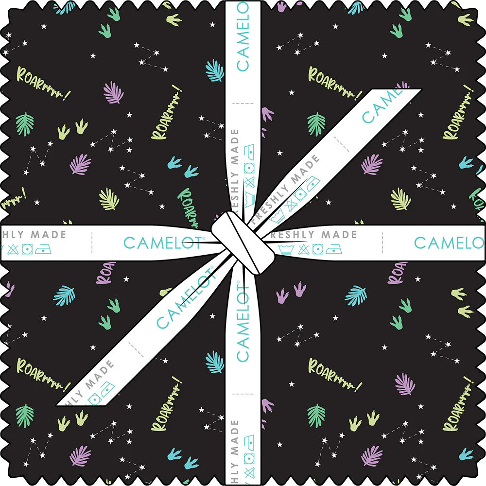 Dino Glow, 10" Layer Cake 42 pcs