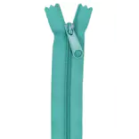 24" Single Slide Zipper - Emerald