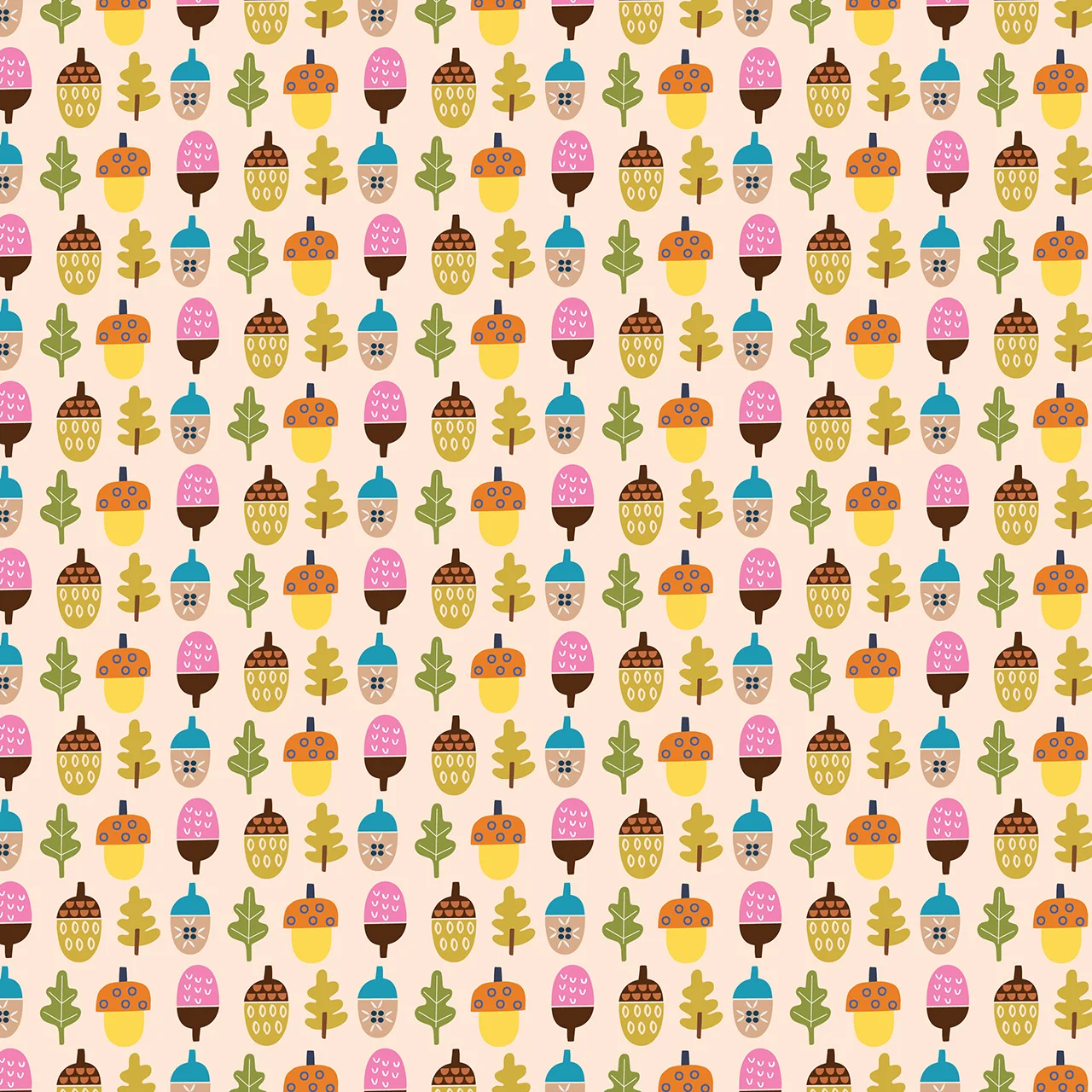 Amberwood by Thread & Ink, Acorns